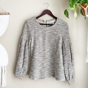 Anthropologie Eri + Ali Balloon Sleeve Top